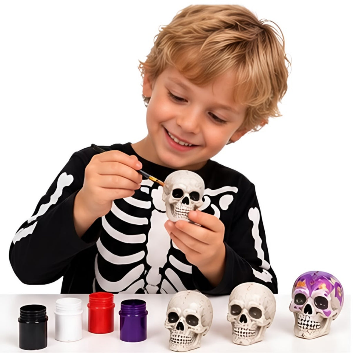 Mini Skeleton Skull