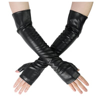 Metallic Fingerless Gloves