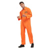 Jail Bird Orange Prisoner Costume