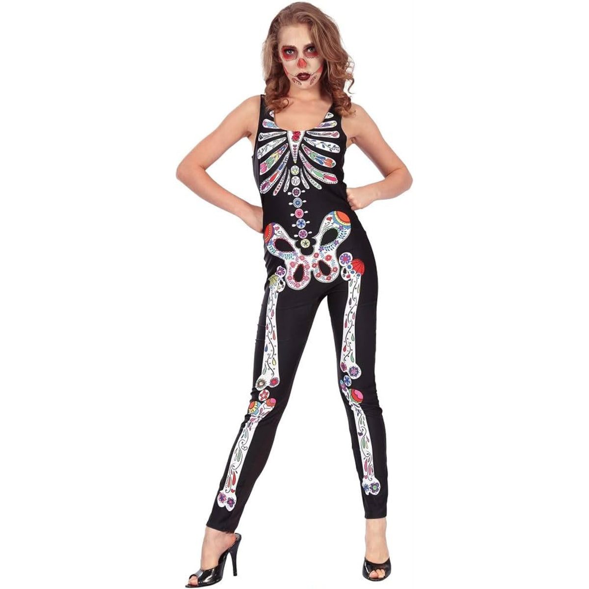 Skeleton Women Jumpsuit