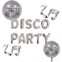 Disco Balloons Birthday Set