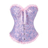 Lavender & Pink Corset Top
