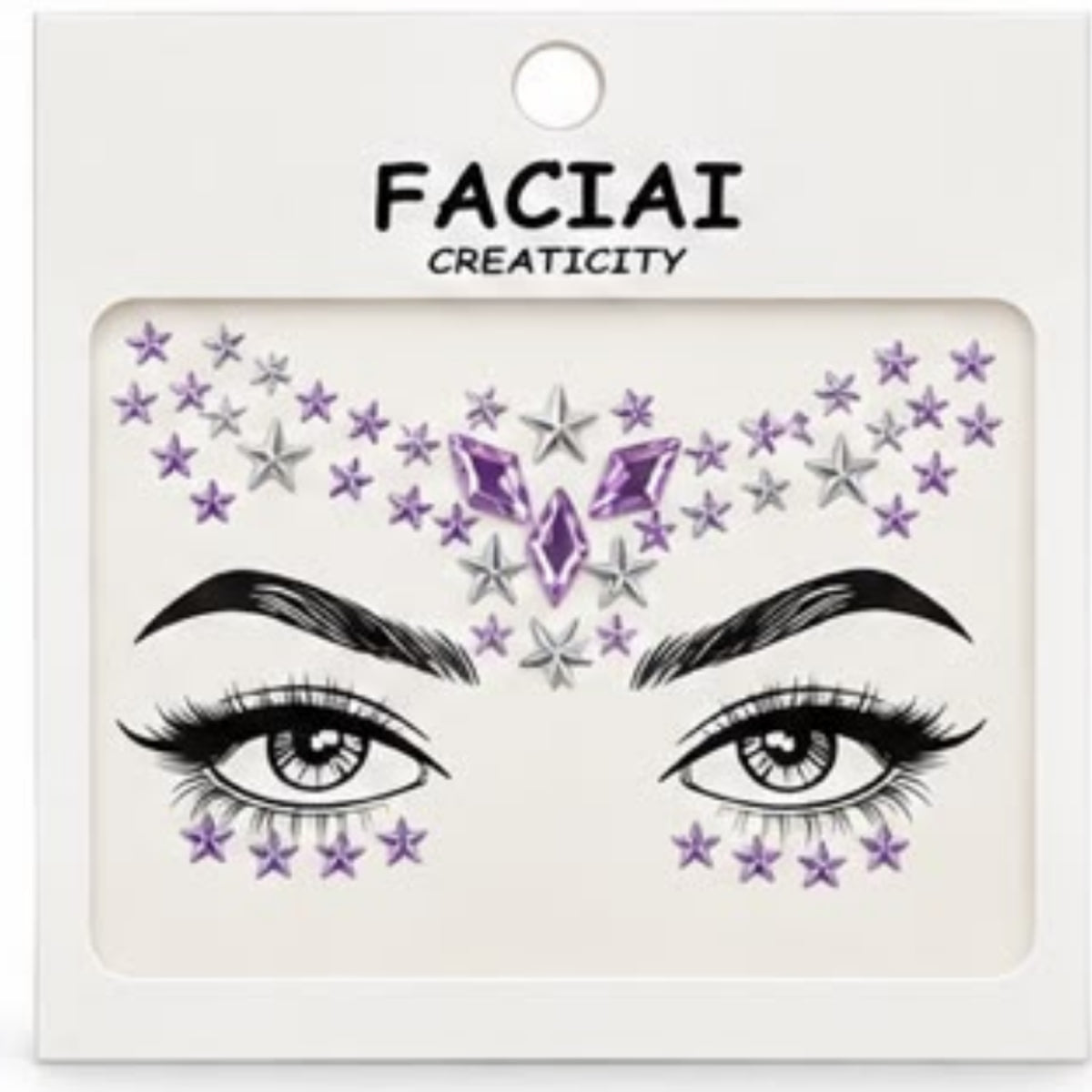 Purple Face Gems