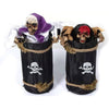 Animated Pop-Up Skeleton in Barrel Prop – Sound & Motion Activated