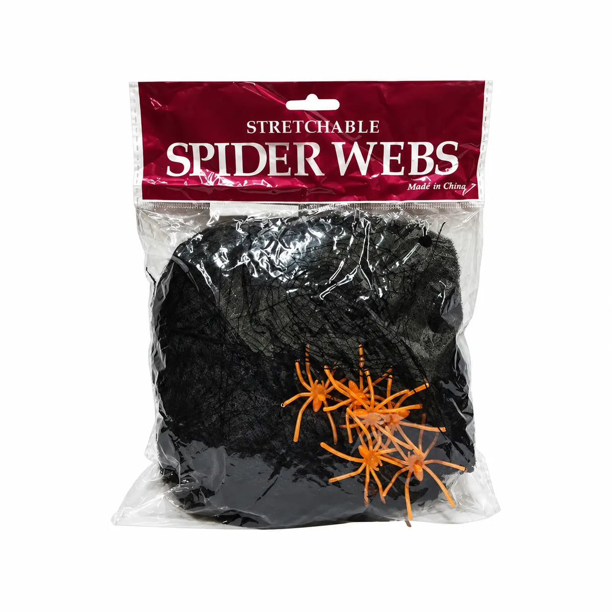 White and Black Spider Webs